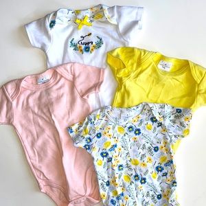 Lot of Laura Ashley Onesies, 0-3 months